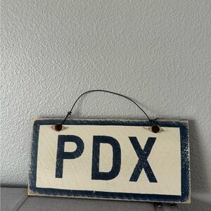 Brandy Melville PDX Wooden Hanging Sign